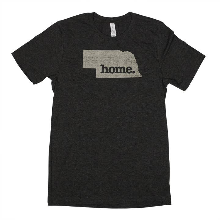 Nebraska - home. Men’s Unisex T-Shirt for wholesale by Home State Apparel