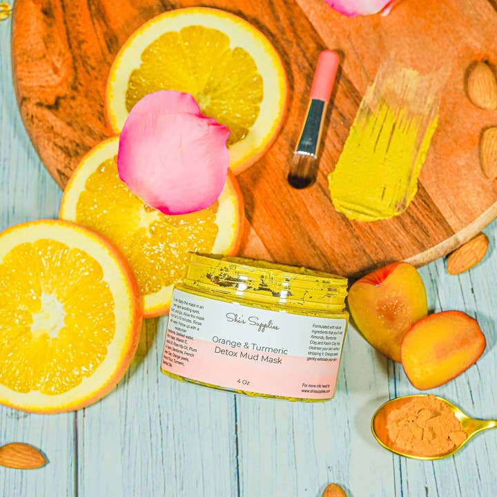 Apelsin & Gurkmeja Lermask för wholesale av Shi's Supplies