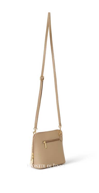 MONTTE DI JINNE - Vente Sac à bandoulière – femme - Petit sac bandoulière carré en raphia et cuir fait main en Italie11