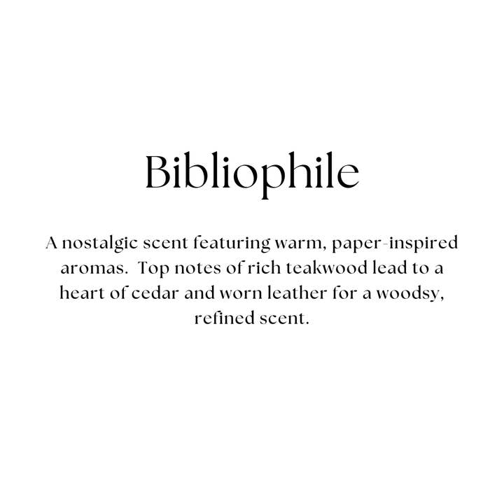 Haus II Home, LLC - Wholesale Jar/Filled Candle - Hand-Poured Candle - Bibliophile3