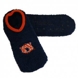 Turnovers Inc - Wholesale Socks – Unisex - Auburn Tigers Non-Skid Socks- Foot-Z-Sox