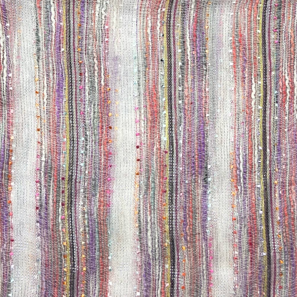 Humble Hilo – wholesale Scarf – Women's – Humble Hilo Multicolored Thread Artisan Scarf55