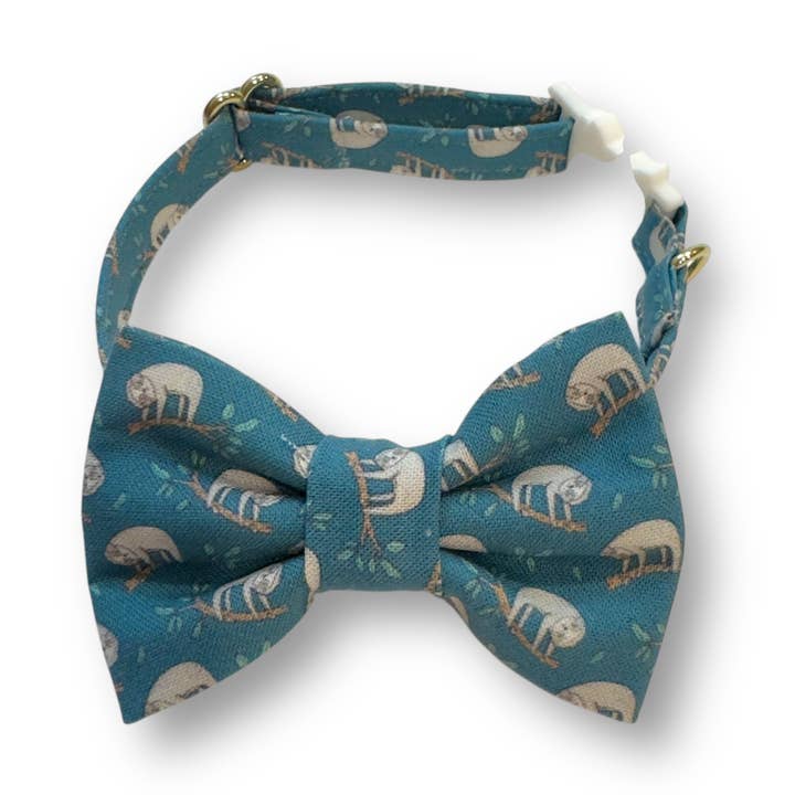 Cat Bow Tie - Sloths for wholesale by Whiskers Crafts