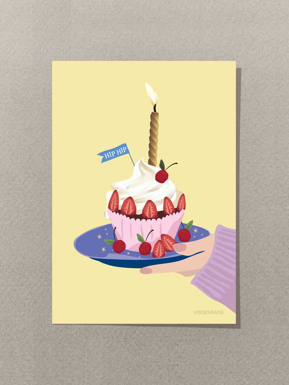 ViSSEVASSE - Wholesale Gift Tag Label - HIP HIP - mini kort0