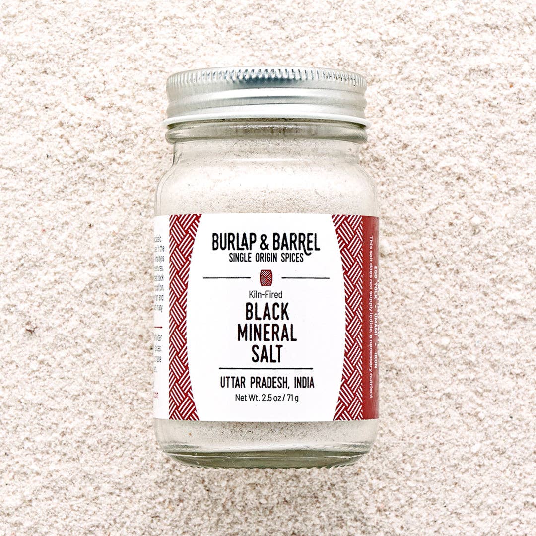 Burlap & Barrel - Wholesale Salt - Black Mineral Salt (Kala namak) - Single Origin Spice