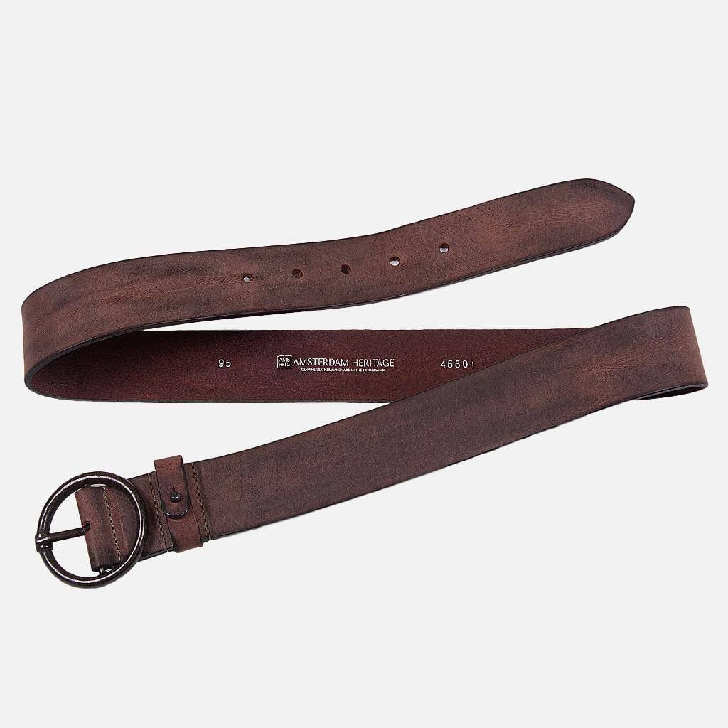 Amsterdam Heritage Leather Belts, Bags, Jackets & Apparel - Wholesale Belt - Women's - Pip | Vintage Full-Grain Leather Belt for Women56
