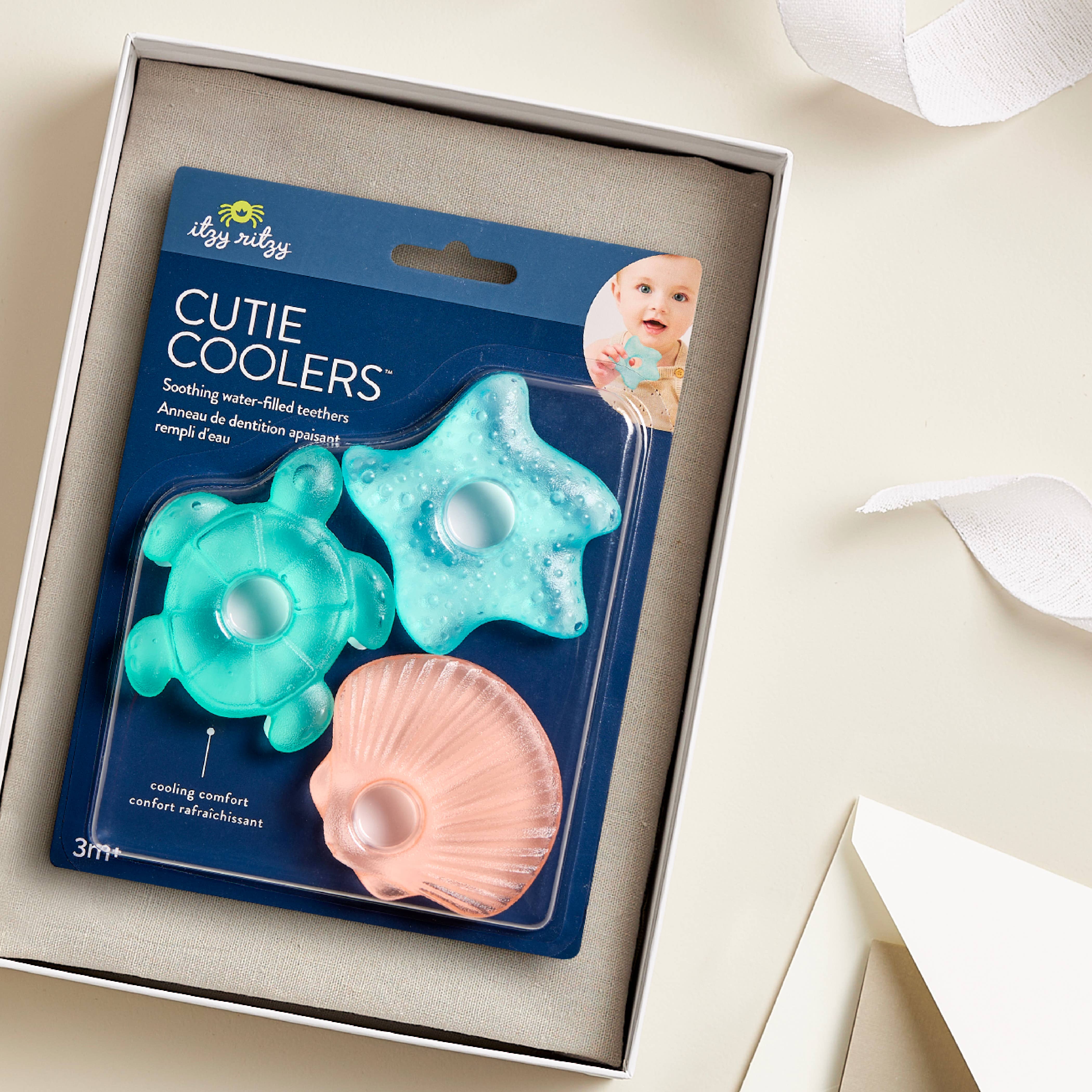 Itzy Ritzy - Wholesale Teether (Not Clip-On) - Baby - *NEW OPTION* Cutie Coolers™ Water Filled Teethers (3-pack)4