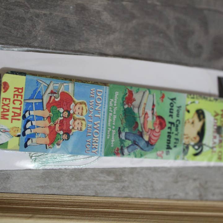 Raven Design - Wholesale Bookmark - Vintage Children's Book Covers // Metal Bookmark 2