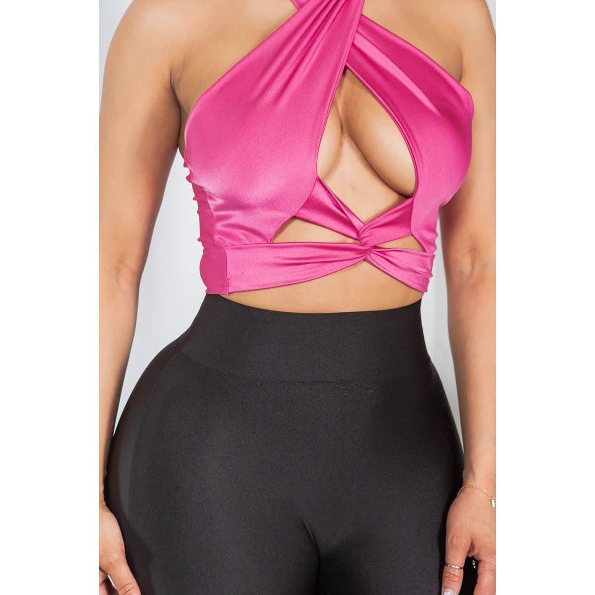 Black Pearl Clothing - Vendita all'ingrosso Camicetta - Donna - TOP CORTO CON SCOLLO ALL'AMERICANA9