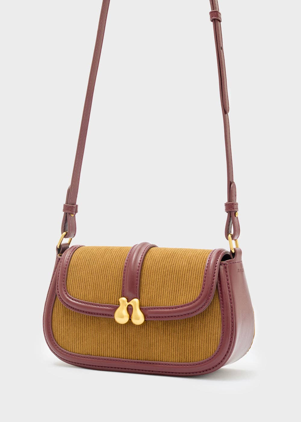 NALI' - Wholesale Shoulder Bag - Women's - BOBBY SHOULDER BAG VELVET OCHRE - N641