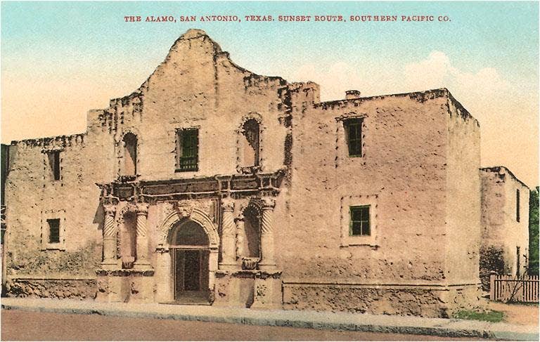 Found Image Press - Wholesale Magnet - Magnet TX-614 The Alamo, San Antonio, Texas0