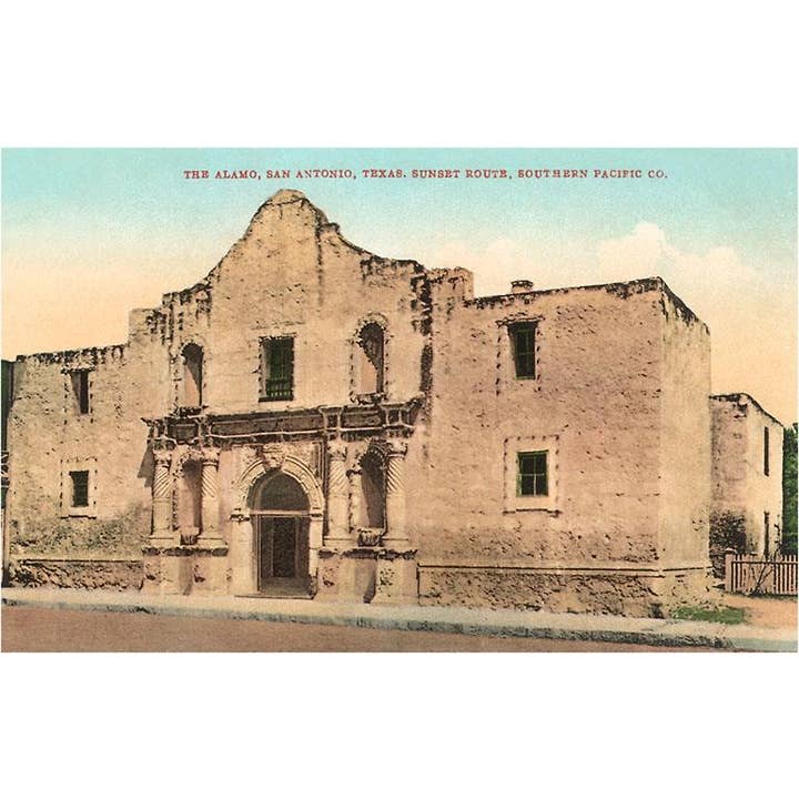 Found Image Press - Wholesale Magnet - Magnet TX-614 The Alamo, San Antonio, Texas