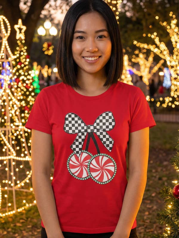 BC DTF CANDY CHECKER TEES, TSHIRTS, T-SHIRTS, for wholesale by L&B Life