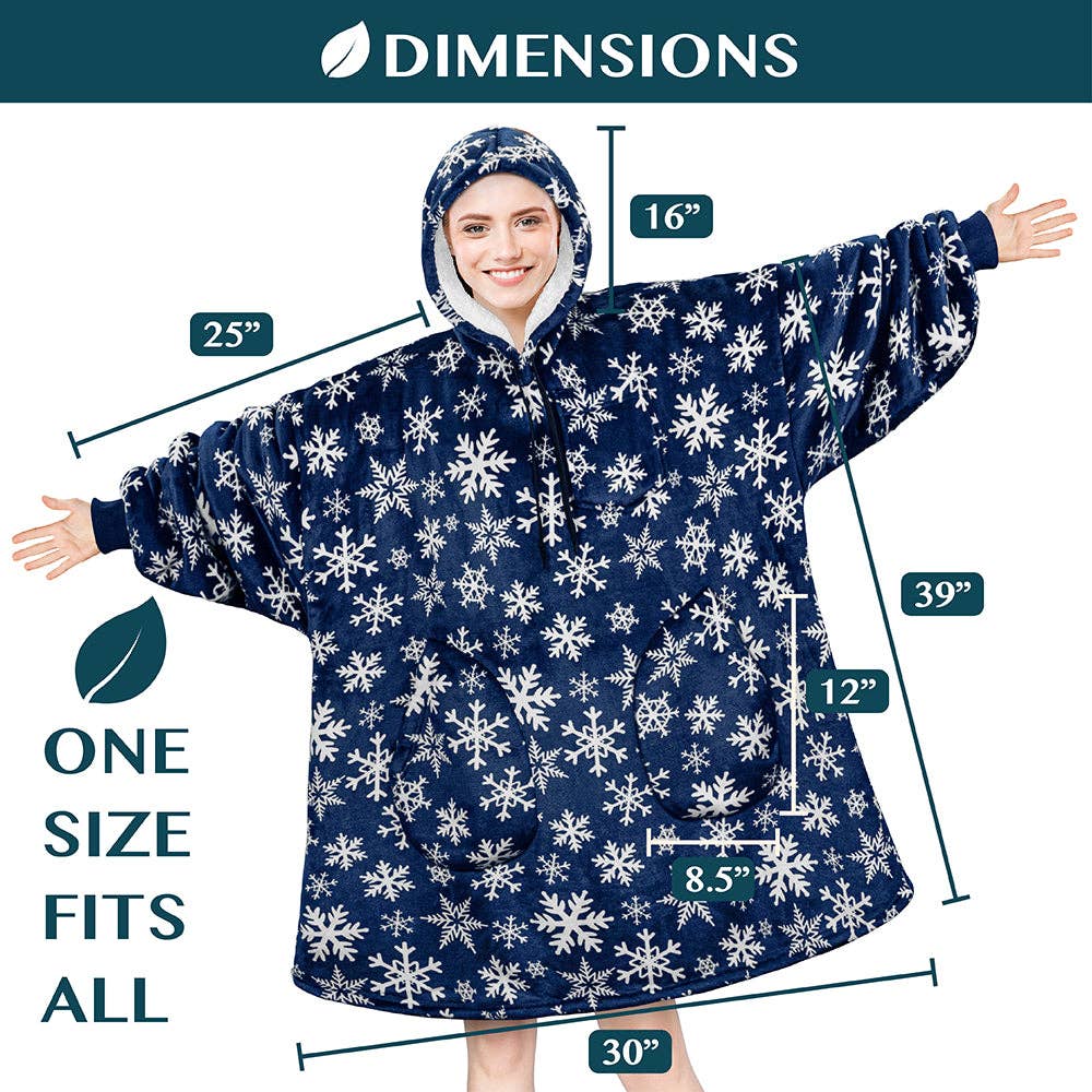 Pavilia - Wholesale Hoodie - Women's - Chest Pocket Sherpa Hoodie Blanket - Patch Pocket (Regular / Long)65