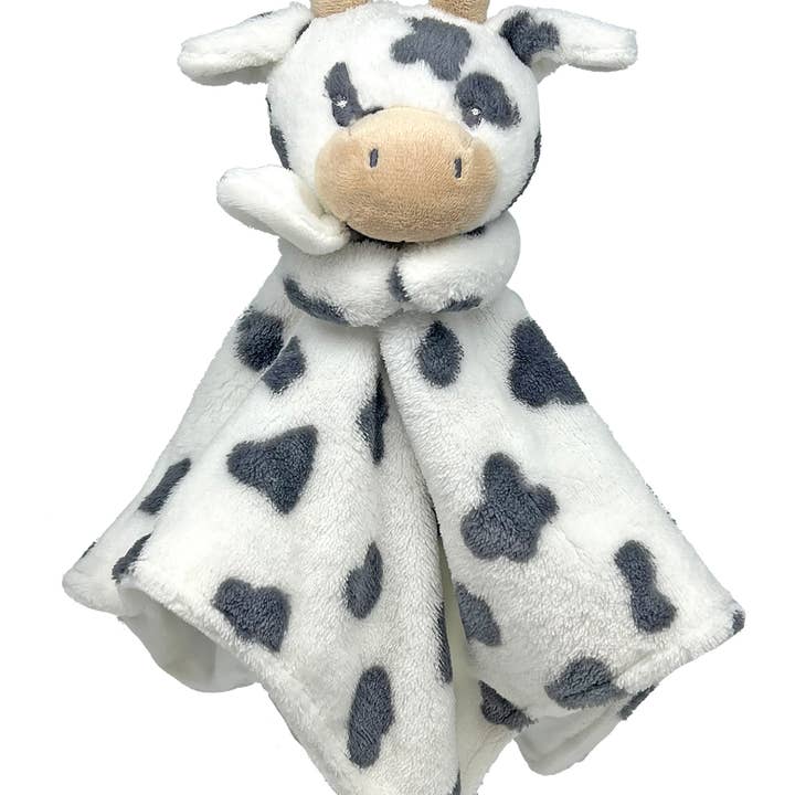 Carter's Cow Cuddle Plush Blankey for wholesale by Kids Preferred