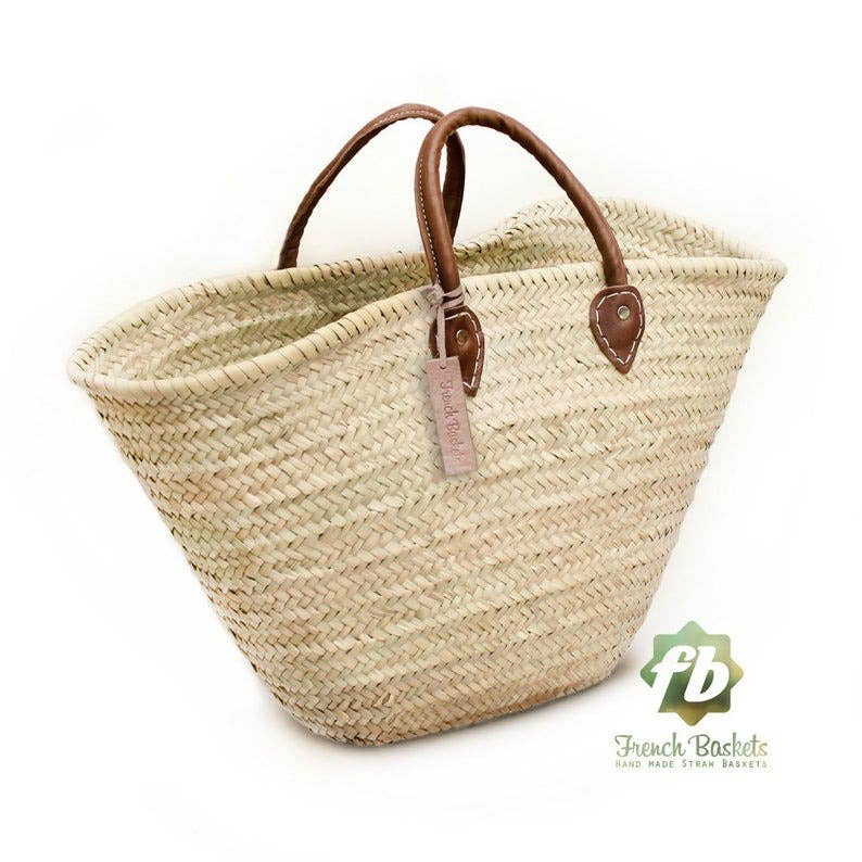 leather basket handbolsa