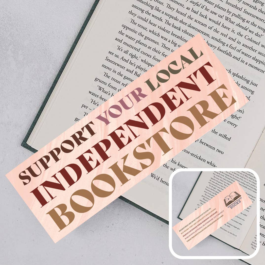 Bookishly (US Duties Paid) - Wholesale Bookmark - Custom Support Your Indie Bookstore Bookmark3