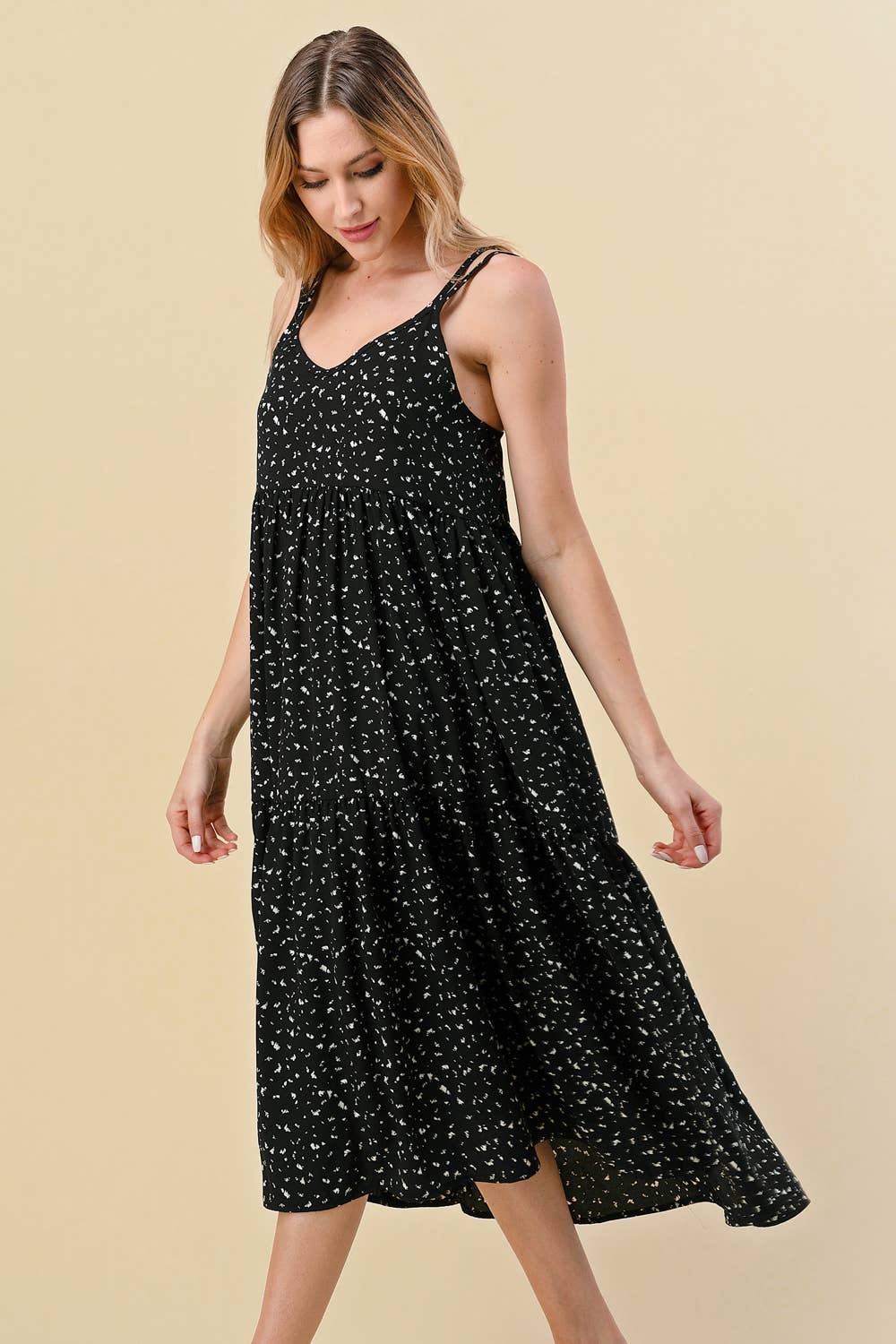 Lily Gray – Engroshandel Kjole - Dame – XAD0307A - ELFENBEN - PLUS STØRRELSE14