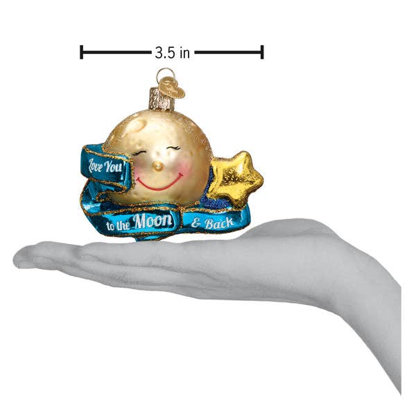 Old World Christmas - Wholesale Ornament - Love You To The Moon & Back Ornament4