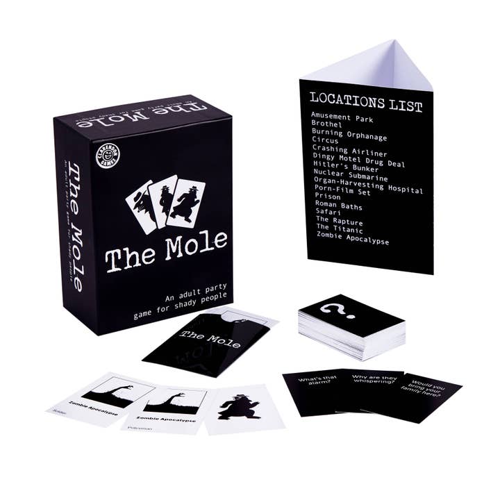 Clarendon Games USA - Wholesale Card Game - The Mole Bluffing Spies Card Game