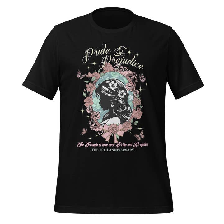 MagicMerchEmporium - Wholesale Screen Printed T-Shirt - Women's - Jane Austen Quote Tee1