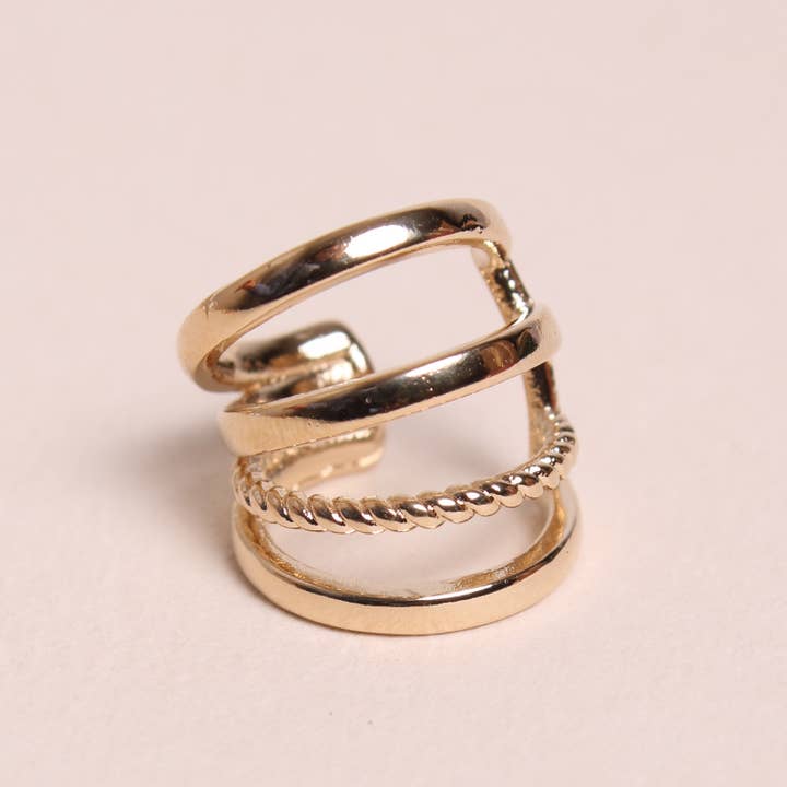 Waekura - Wholesale Cuff/Wrap Earrings - Paula Earcuff