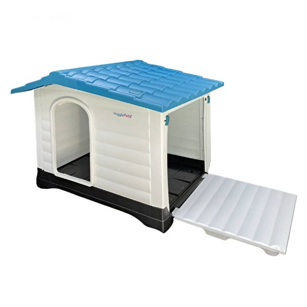 HugglePets - Wholesale Reismanden en benches voor huisdieren - Hond - HugglePets kunststof hondenkennel met onderstel (424)2