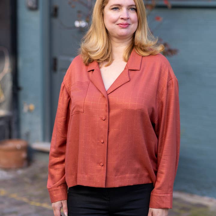 The Everyday Shirt Sewing Pattern for wholesale by The Avid Seamstress LTD