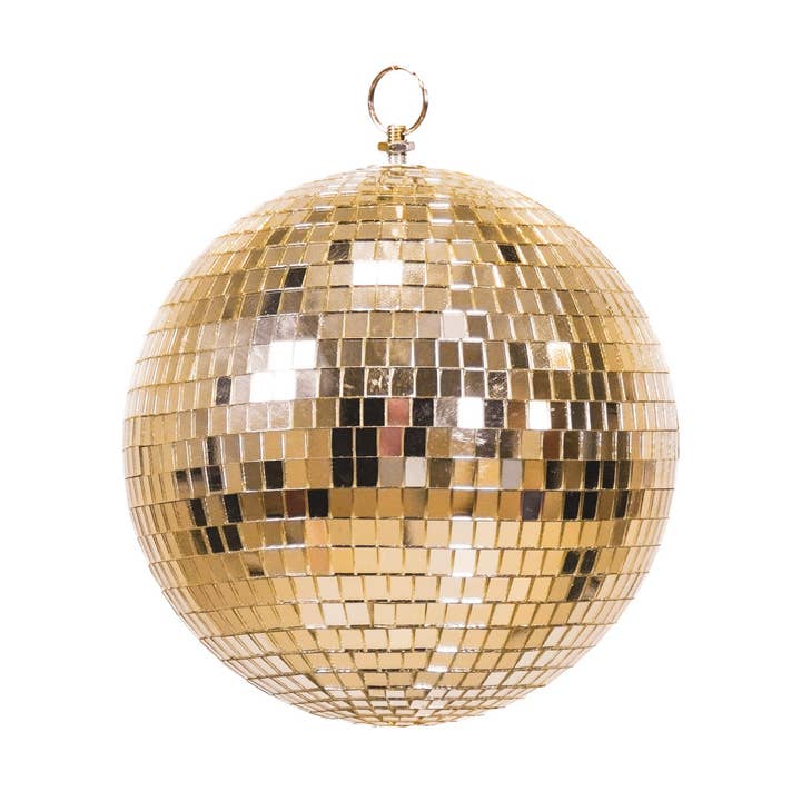 Juldekoration - Julhängare - Discokula - Skum - Guld - 30x30x30cm för wholesale av Housevitamin bv
