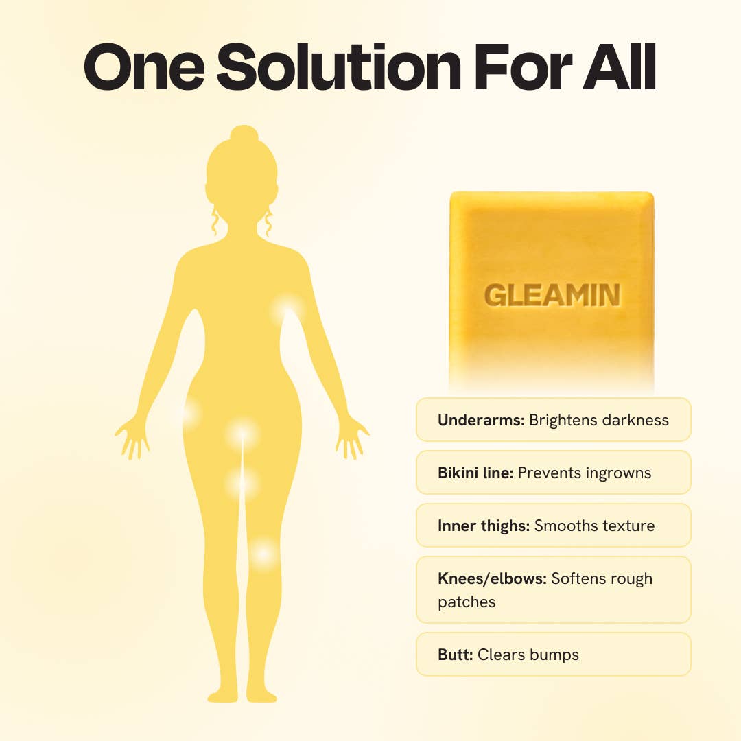 Gleamin - Wholesale Bar Soap - Glow Body Bar4