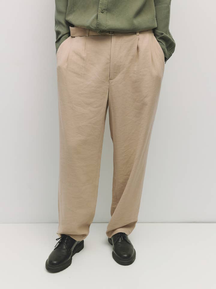 The Jonah Pants | Pantaloni a gamba dritta con cintura per la vendita all'ingrosso da parte di Common Market