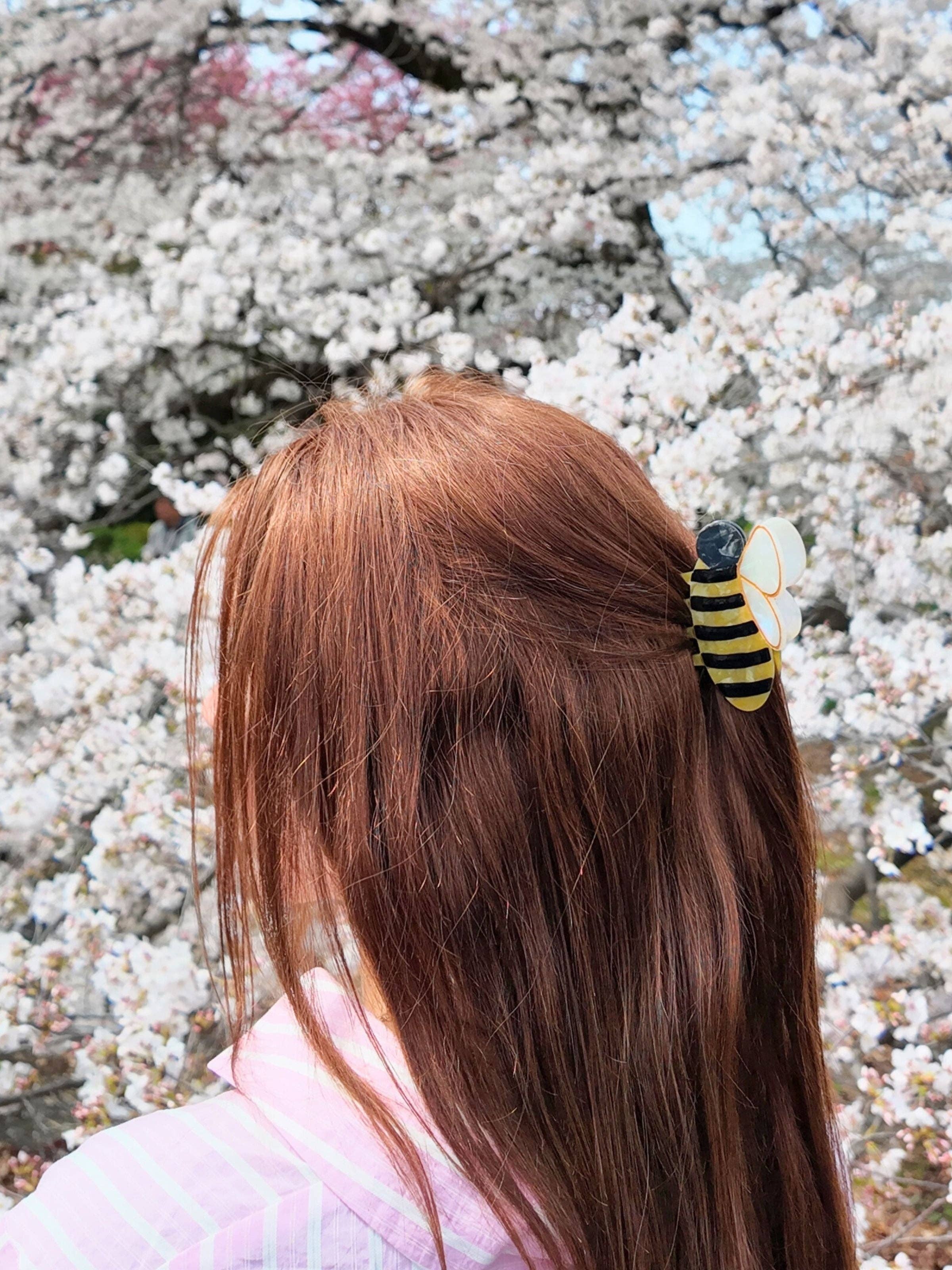 Solar Eclipse - Wholesale Hair Clip - Women's - Hand-painted Bee Claw Hair Clip | Eco-Friendly3