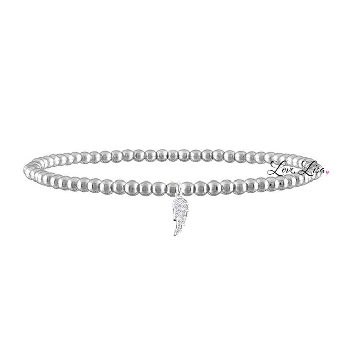 Love, Lisa - Wholesale Charm/Dangle Bracelet - Sami Tiny Angel Wing Bracelet