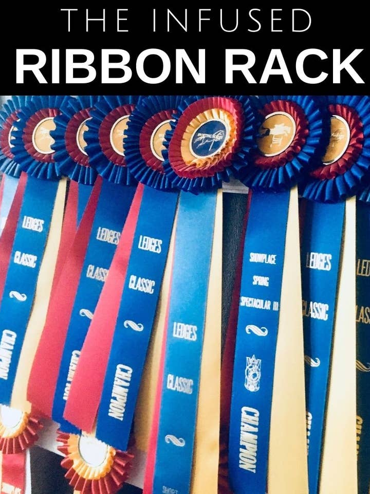 The Infused Ribbon Rack for wholesale by The Infused Equestrian