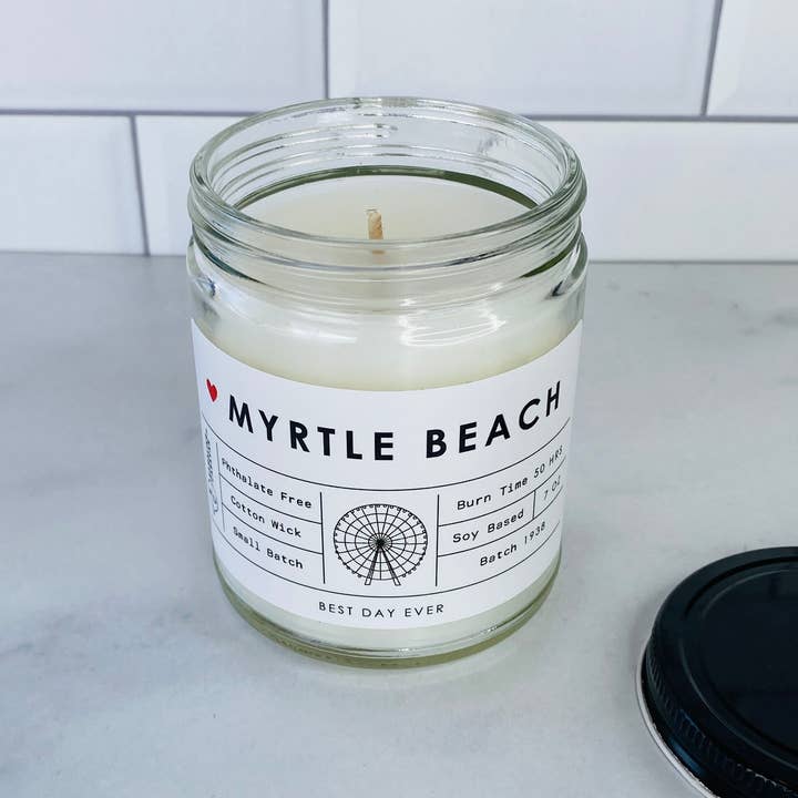 Rambling Caravan - Wholesale Jar/Filled Candle - Myrtle Beach, SC Candle4