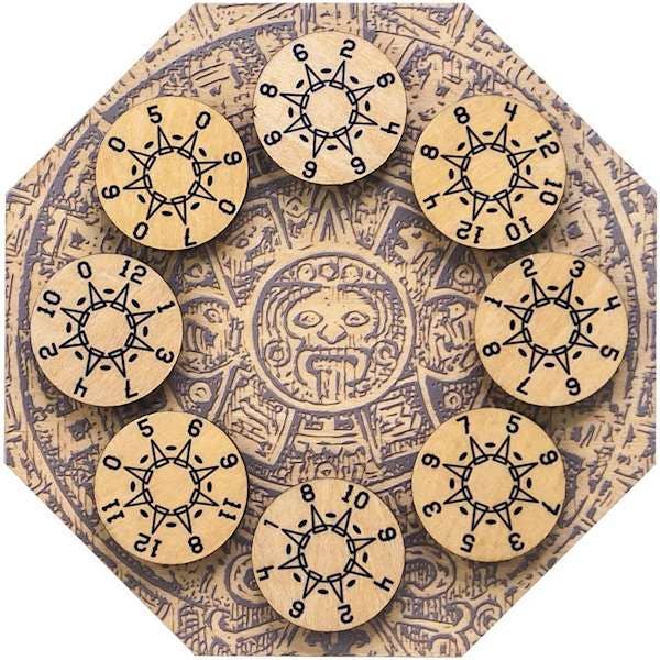 Go on make me - Wholesale Puzzle - Kids - Aztec calendar brain teaser puzzle
