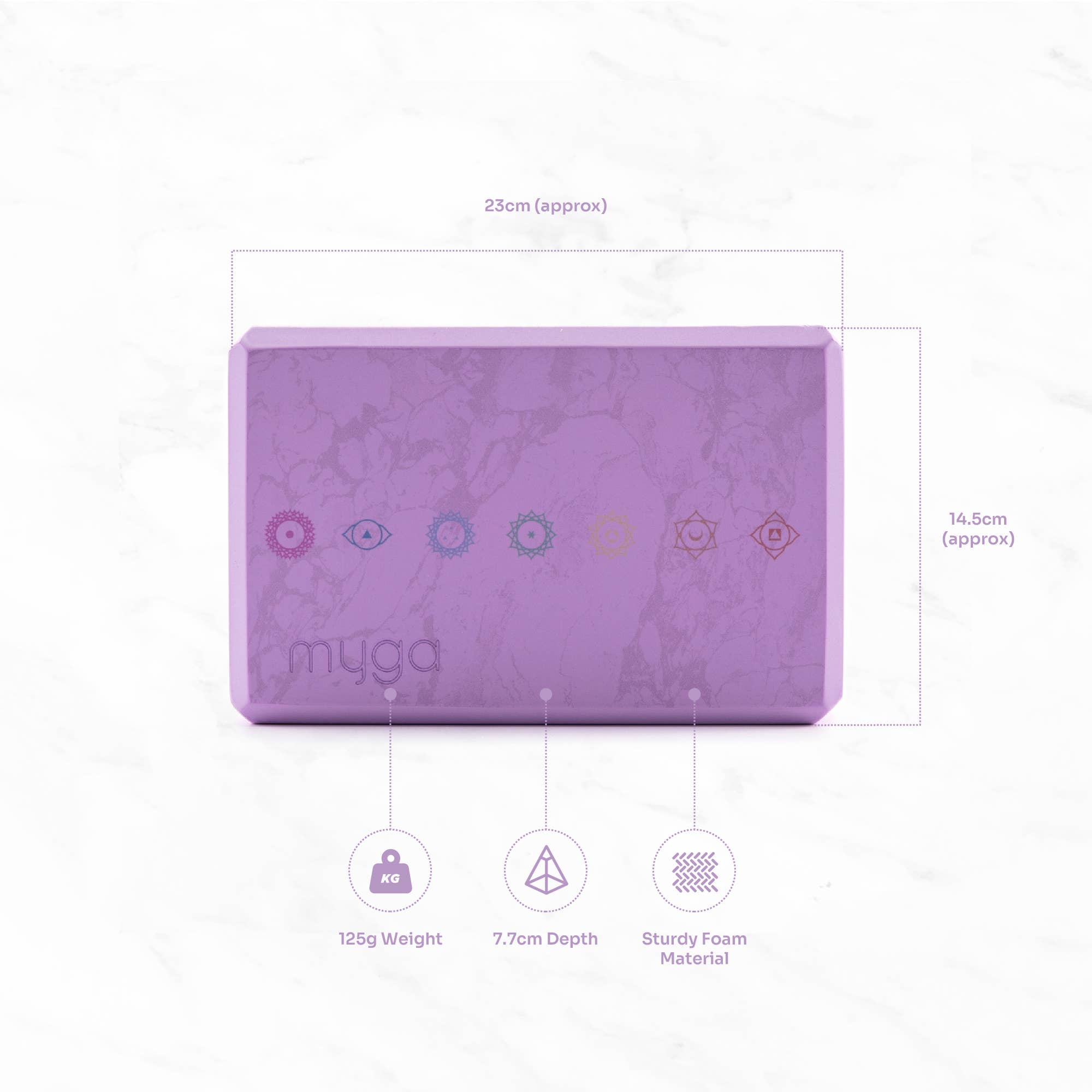 Myga - Wholesale Yoga Accessories - Printed Yoga Blocks10