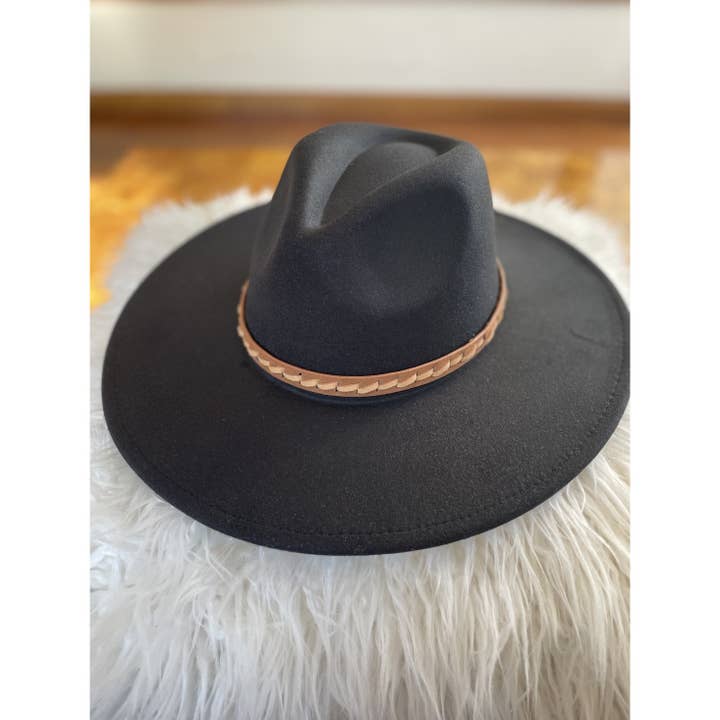 One and Only Accessories - Wholesale Fedora - Women's - WIDE BRIM DANDY PANAMA HAT FOR WOMEN2