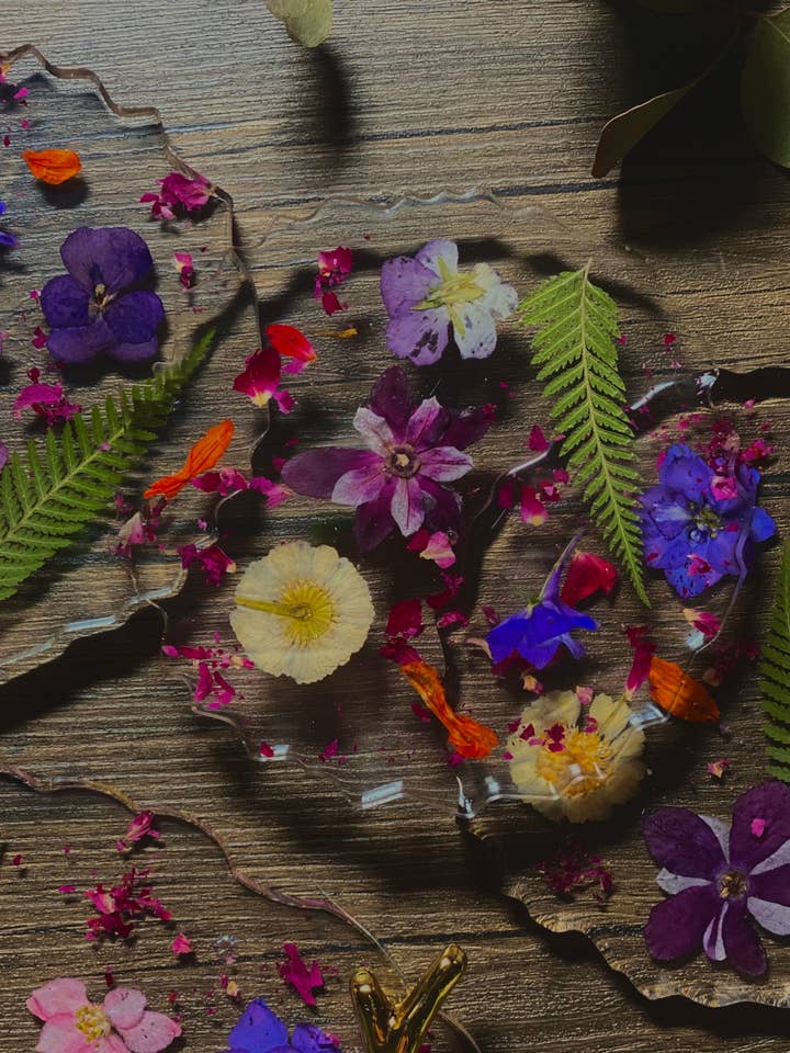 Set di sottobicchieri Flower Bomb per la vendita all'ingrosso da parte di Elements by DW