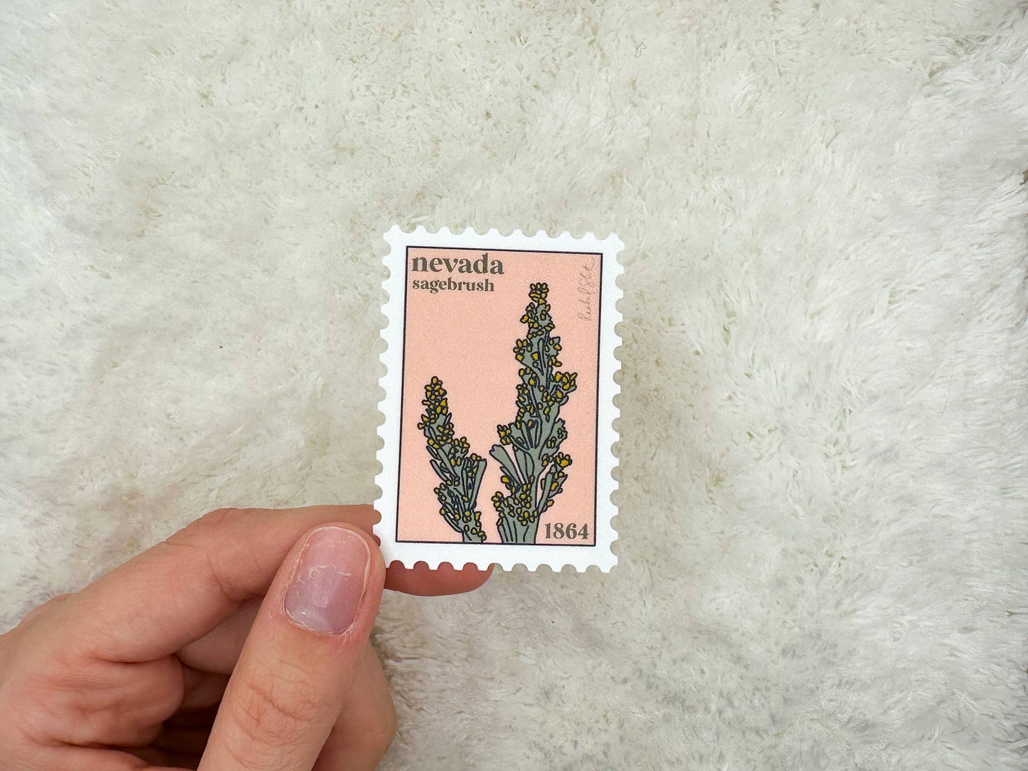 Slik Art and Design – Engroshandel Klistermærke – Nevada Frimærke Klistermærke