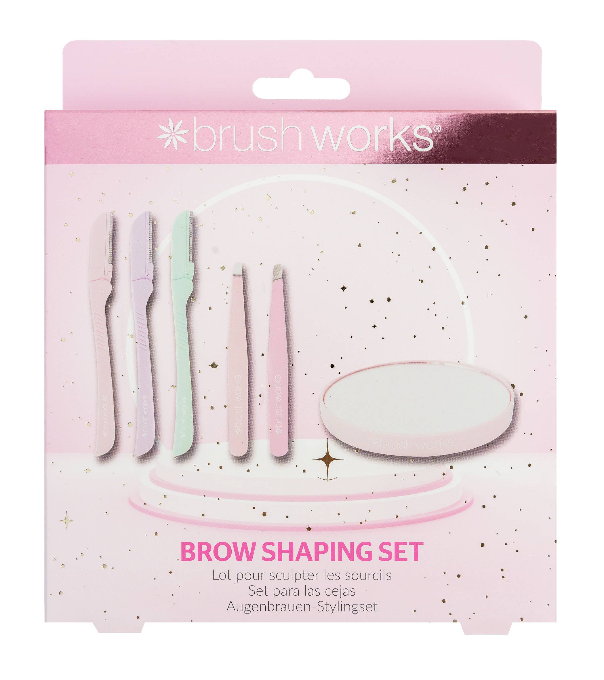 Soinvogue - Wholesale Eyebrow Razor/Shaper - Brushworks Brow Shaping Set0