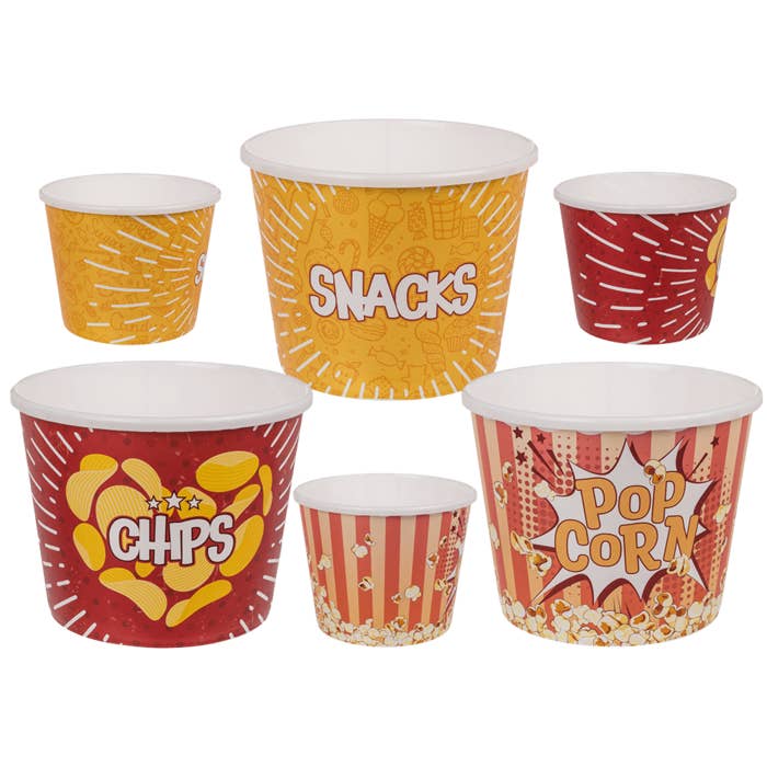 Out of the blue KG - Wholesale Food Storage Container - Snack bucket, ca. 17 x 17 x 13,3 cm,