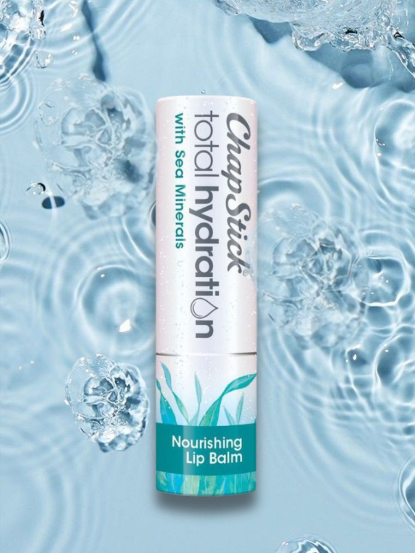 Best Beauty Group - Vente Baumes à lèvres - CHAPSTICK Total Hydration Minéraux Marins Éclat Transparent Baume à Lèvres Teinté0