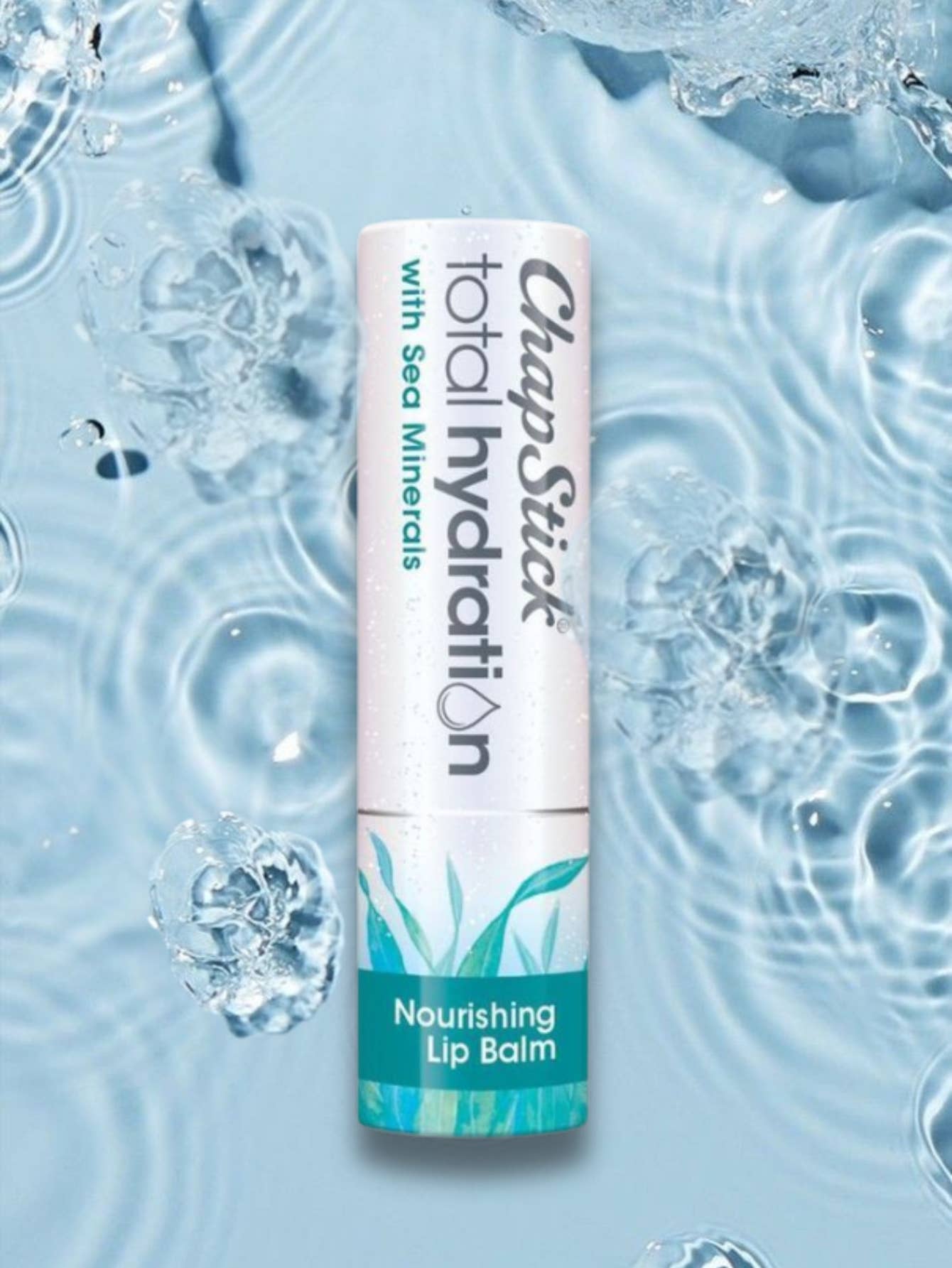 Best Beauty Group - Vente Baumes à lèvres - CHAPSTICK Total Hydration Minéraux Marins Éclat Transparent Baume à Lèvres Teinté