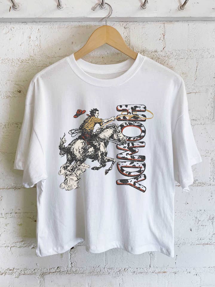 Rustee Clothing – Großhandel T-Shirt mit Siebdruck – Damen – HOWDY3