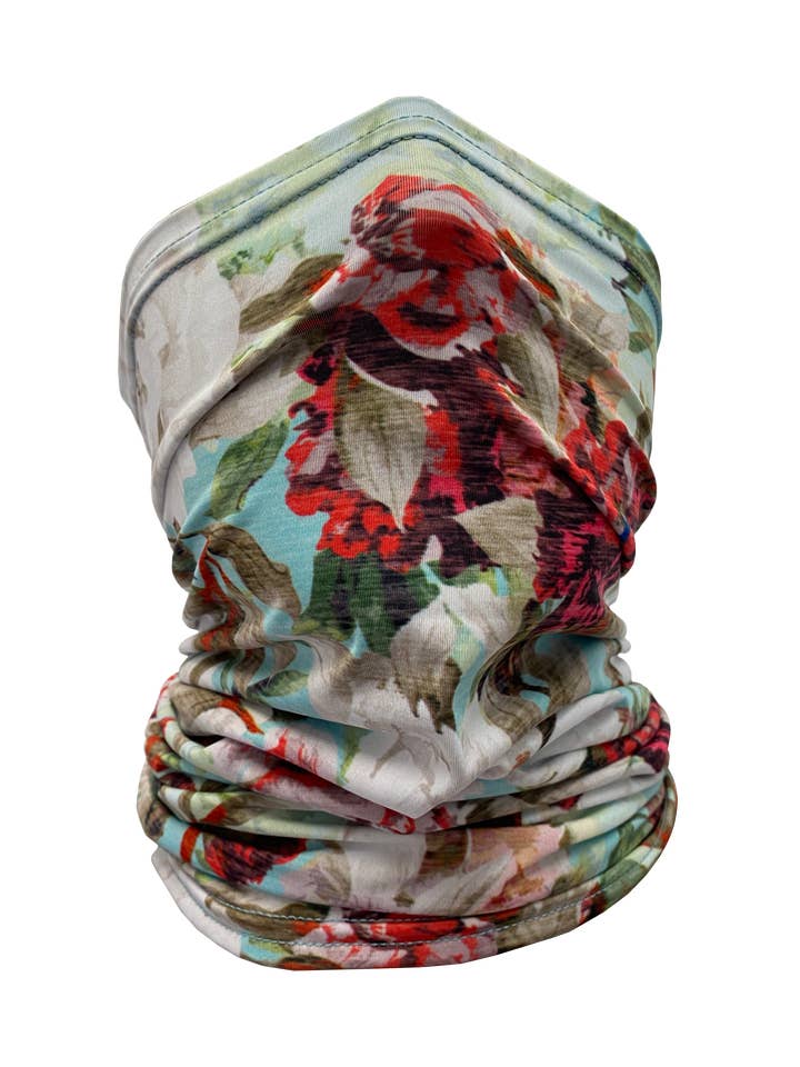 Blågrön Blommig Halsdamask för wholesale av Colorado Threads