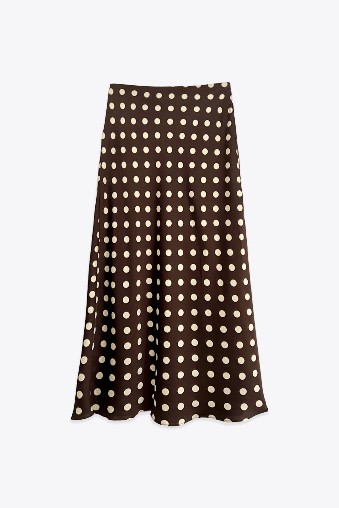 ELLI WHITE - Wholesale Skirt - Women's - Polka dot satin skirt3