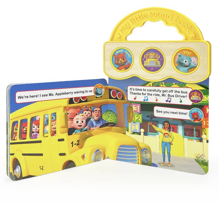 Cottage Door Press - Wholesale Book - Kids - CoComelon Wheels on the Bus School Song Sound Book