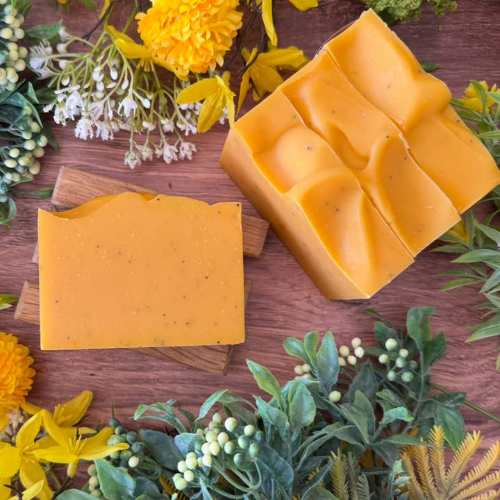 Ashley Marie Soap - Wholesale Bar Soap - Lemondrop Handmade Soap Bar | Citrus Artisan Soap3