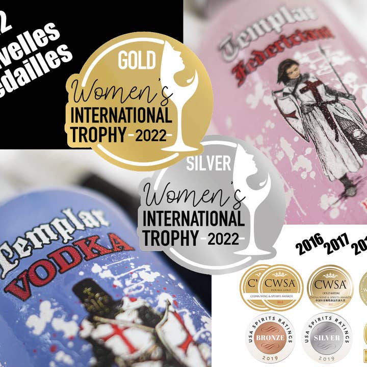 Templar - Wholesale Vodka - Vodka Templar Black The Powerful33